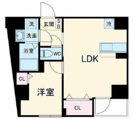東麻布 平成レジデンス H3 間取り図