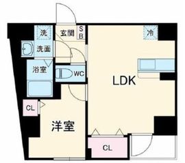 東麻布 平成レジデンス H7 間取り図