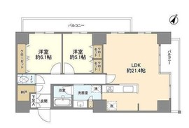 ヨコハマ・シーナリータワー 24階 間取り図