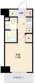 ブライズ恵比寿 3階 間取り図