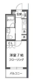 ガーデン用賀 2階 間取り図