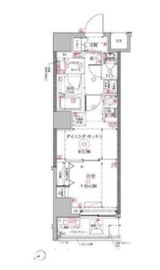 クレイシア門前仲町ザ・レジデンス 3階 間取り図