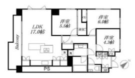 HF辻堂レジデンス 203 間取り図