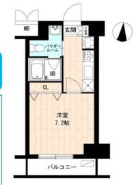 エースハイツ森下 2階 間取り図
