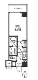 S-RESIDENCE押上パークサイド (エスレジデンス押上パークサイド) 306 間取り図