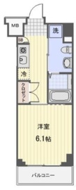 プロスペクト武蔵新城 101 間取り図