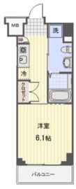 プロスペクト武蔵新城 107 間取り図
