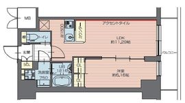 プレジオ西新井 303 間取り図
