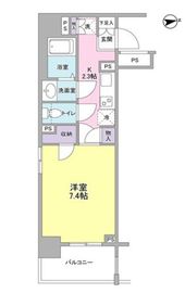 レキシントン・スクエア新宿御苑 201 間取り図