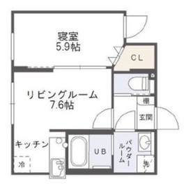 PASEO都立大学 (パセオ都立大学) 302 間取り図