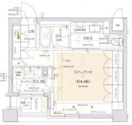 グラーサ三番町 5階 間取り図