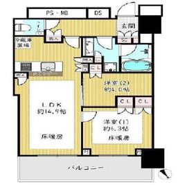 THE TOWER JUJO (ザ・タワー十条) 23階 間取り図