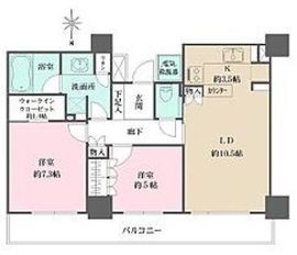 ニューシティ東戸塚タワーズシティ Beタワー 29階 間取り図