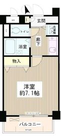 パークヒルズ落合 503 間取り図
