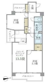 グリーンヒルズ目白 1階 間取り図