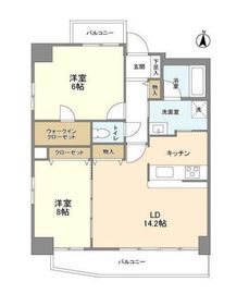 プライムアーバン西日暮里 1001 間取り図