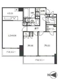 NK青山ホームズ 501 間取り図