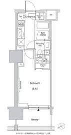 ザ・パークハビオ目白タワー 1004 間取り図