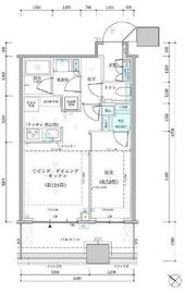 パークタワー勝どきミッド/サウス 10階 間取り図