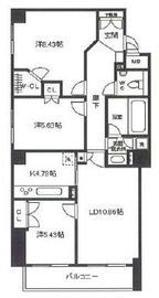 NK青山ホームズ 401 間取り図