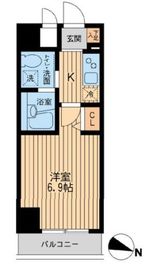 HF関内レジデンス 402 間取り図