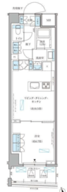 パークアクシス文京本郷 402 間取り図