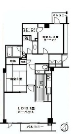 パークコート表参道 4階 間取り図