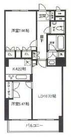 NK青山ホームズ 202 間取り図