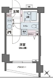 エコロジー都立大学レジデンス 415 間取り図