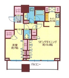 ブランズ四番町 9階 間取り図