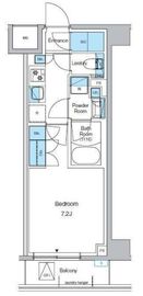プレディアコート西葛西 409 間取り図