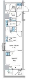 プレディアコート西葛西 406 間取り図
