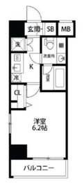 メイクスデザイン清澄白河アジールコート 3階 間取り図