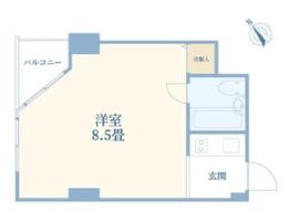 インペリアル赤坂フォーラム 2階 間取り図