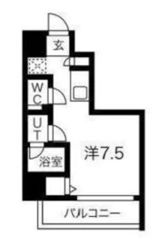 クラリッサ川崎ブルーノ 4階 間取り図