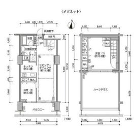 東雲キャナルコートCODAN 17-1117 間取り図