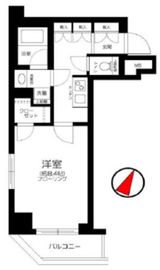 パレステュディオ麻布イースト 12階 間取り図