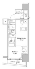 ザ・パークハビオ大森町 1103 間取り図