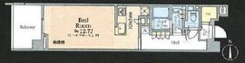 パークシティ高田馬場 3階 間取り図
