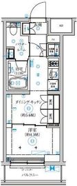 セジョリ武蔵小杉 403 間取り図