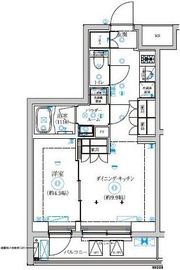 セジョリ武蔵小杉 208 間取り図