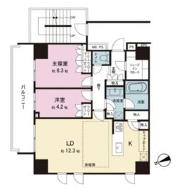 サンウッド吉祥寺フラッツ 11階 間取り図