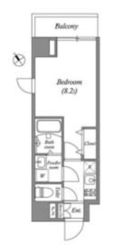 グランパセオ田端 A901 間取り図