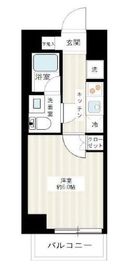 SQUARE CITY TSURUMI RIVERSIDE (スクエアシティ鶴見リバーサイド) 3階 間取り図