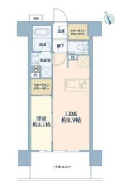 プレシスヴィアラ湘南藤沢 9階 間取り図