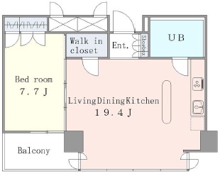 フォレストタウン参宮橋 601 間取り図