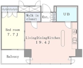 フォレストタウン参宮橋 601 間取り図