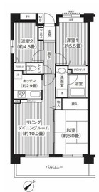 KS桜川 5階 間取り図