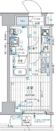 GENOVIA西横浜 (ジェノヴィア西横浜) 4階 間取り図