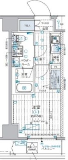 GENOVIA西横浜 (ジェノヴィア西横浜) 7階 間取り図